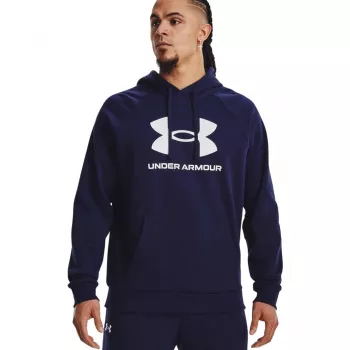 Under Armour Rival Fleece Logo HD Herren-Sweatshirt Navy Blue 1379758 410 L