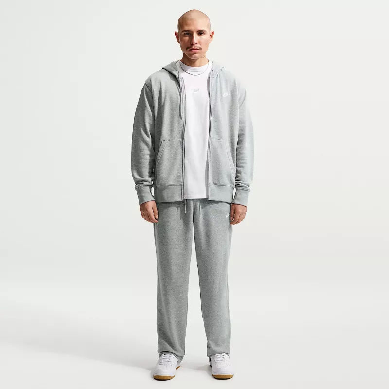 Nike Club Fleece Herren-Sweatshirt Dark Grey Heather L