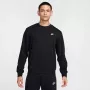 Nike Club FT Herren-Sweatshirt Schwarz FN3888 010 Größe S