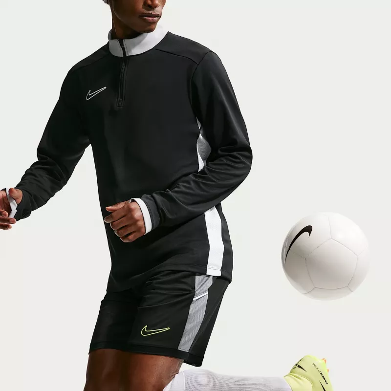 Nike Herren Dri-FIT Academy 25 Drill Top Schwarz Größe S