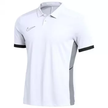 Nike Herren Dri-FIT Academy 25 Kurzarm Poloshirt Weiß FZ9759-100 Größe S