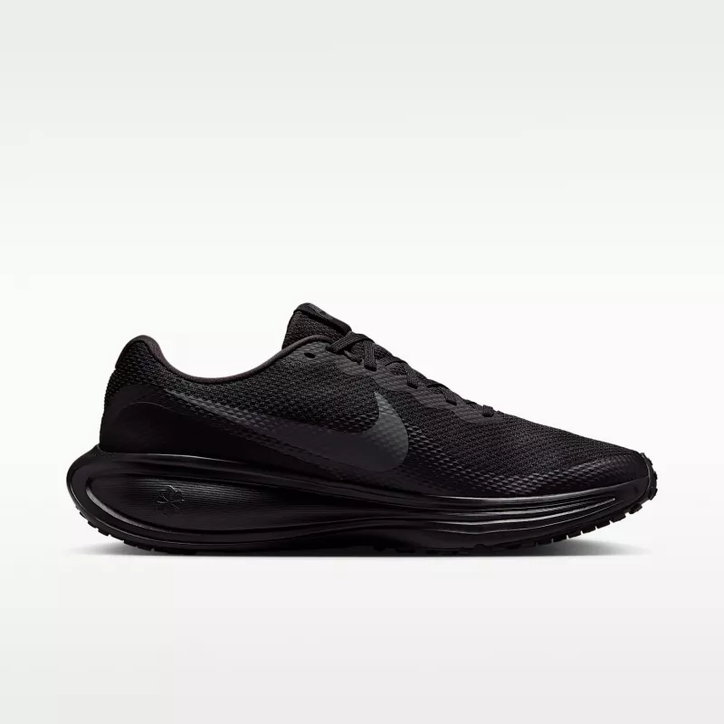 Nike Revolution 8 Herren-Laufschuhe Schwarz Weiß Dark Smoke Grey HJ9198-002 Größe 39