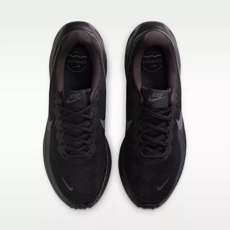 Nike Revolution 8 Herren-Laufschuhe Schwarz Weiß Dark Smoke Grey HJ9198-002 Größe 39