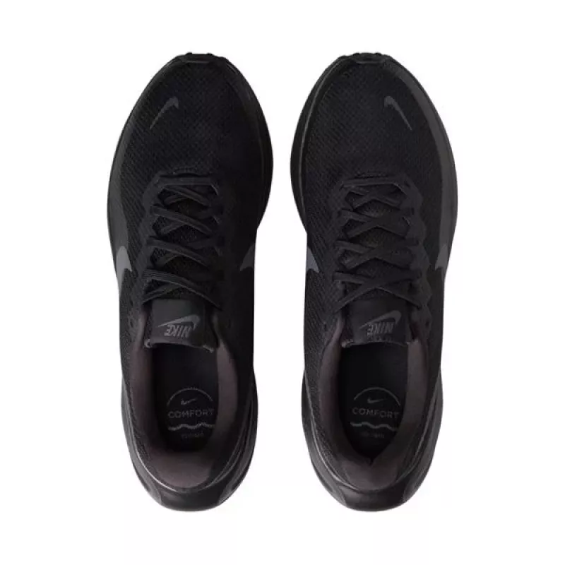 Nike Revolution 8 Herren Straßenlaufschuhe - Schwarz/Weiß/Dunkelgrau - Größe 40