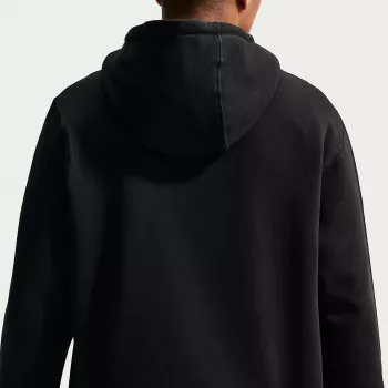 Nike Club Fleece Herren Pullover Kapuzenpullover Schwarz FN3859 010 Größe S