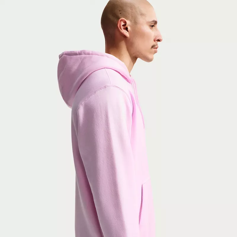 Nike Club Fleece Herren Kapuzenpullover Hellrosa FN3859-663 Größe L
