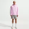 Nike Club Fleece Herren Kapuzenpullover Hellrosa FN3859-663 Größe L