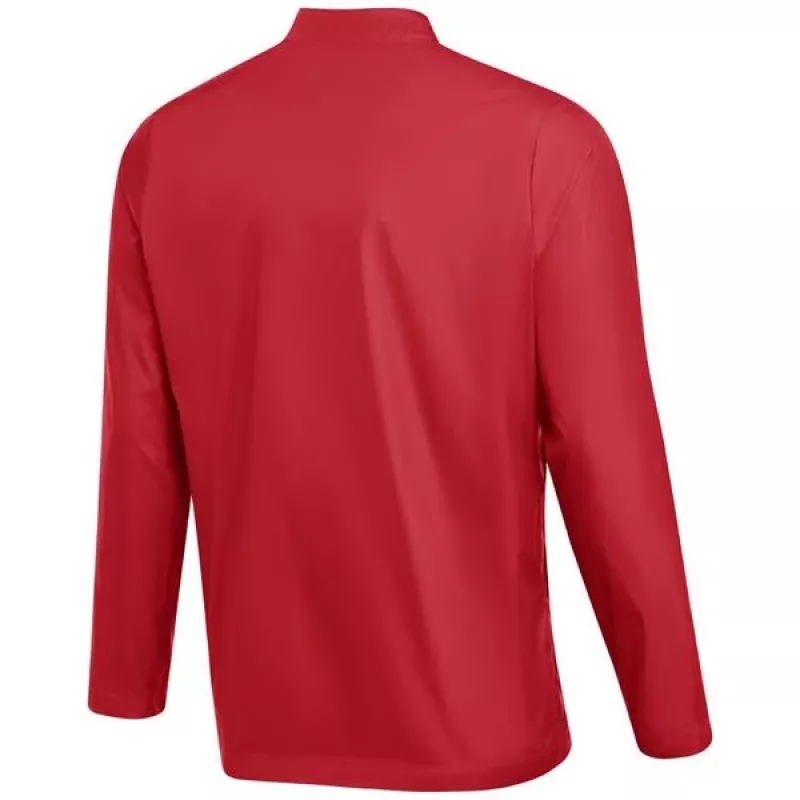 Nike Park 26 Regen Herren-Fußballjacke Rot XL - wasserabweisend, mit Kapuze, durchgehender Reißverschluss