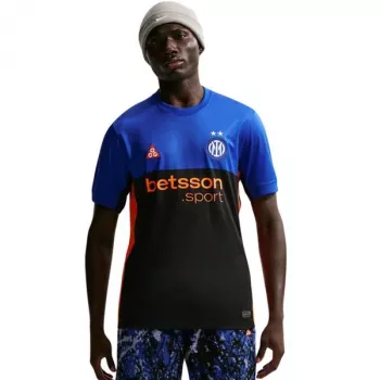 Nike Inter Mailand 2026 Stadion Sonderausgabe Herren-Fußballtrikot Schwarz/Blau XL