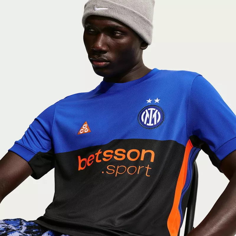 Nike Inter Mailand 2026 Stadium SE Herren-Fußballtrikot Schwarz-Blau IM6998-413 Größe S