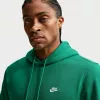 Nike Club Fleece Herren Kapuzenpullover Malachitgrün Größe S