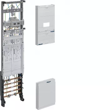 Hager univers Z Komplett-Zählerfeld 2x ZH3EL22T BKE-I 1050mm