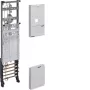 Hager univers Z Komplett-Zählerfeld ZH3EL27T, BKE-I, 1050mm, 1-Feld, 3 PLE, 63A, vorkonfektioniert