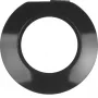Hager WTD3371BG 1-fach Abdeckrahmen, Berker Serie 1930, Glänzend Schwarz