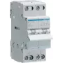 Hager SFT225 Modularer Umschalter I-0-II, 2P, 25A, 230V AC, DIN-Schiene