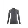 Millet Drynamic Warm Damen Baselayer-Oberteil mit halbem Reißverschluss Graphit M