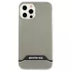 AMG AMHCP12MTCBW iPhone 12/12 Pro Transparente Hartschale Elektroplattiert Schwarz & Weiß