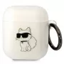 Karl Lagerfeld KLA2HNCHTCT AirPods 1/2 Hülle Transparent Ikonik Choupette