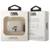 Karl Lagerfeld KLAPHNKCTGT AirPods Pro Hülle Transparent Glitter Karl & Choupette
