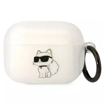 Karl Lagerfeld KLAPHNCHTCT AirPods Pro Hülle Transparent Ikonik Choupette