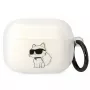 Karl Lagerfeld KLAPHNCHTCT AirPods Pro Hülle Transparent Ikonik Choupette