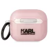 Karl Lagerfeld KLA3HNCHTCP AirPods 3 Hülle Pink Ikonik Choupette