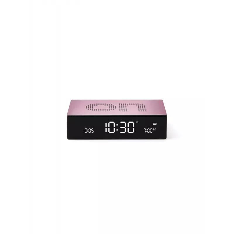 Lexon Flip Premium Digitaler Wecker Hellrosa LR152LP