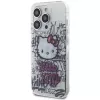 Hello Kitty HKHCP14LHDGPHT iPhone 14 Pro Hardcase IML Kitty On Bricks Graffiti - Weiß