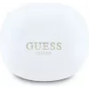 GUESS Flat Classic Logo Electroplated True Wireless Earbuds, Weiß