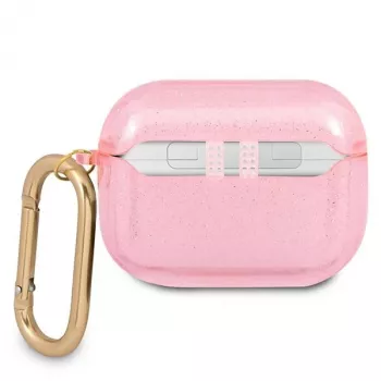 Guess GUAPUCG4GP AirPods Pro Hülle Pink Glitter Kollektion