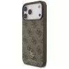 GUESS 4G Small Classic Logo MagSafe-Hülle für iPhone 18 Pro Max / 17 Pro Max - Braun