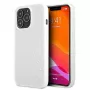 Mercedes-Benz iPhone 13 Pro Max Hardcase Silbernes Sterne-Muster Weiß