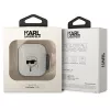 Karl Lagerfeld KLA2HNIKTCT Transparente AirPods 1/2 Hülle mit Karl's Head Design