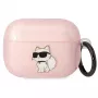 Karl Lagerfeld KLAPHNCHTCP AirPods Pro Hülle Pink Ikonik Choupette