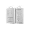 GUESS GUCCLALRGDD USB-C auf USB-C Kabel 1,5 m Schnellladen Hellgold Geprägtes Logo
