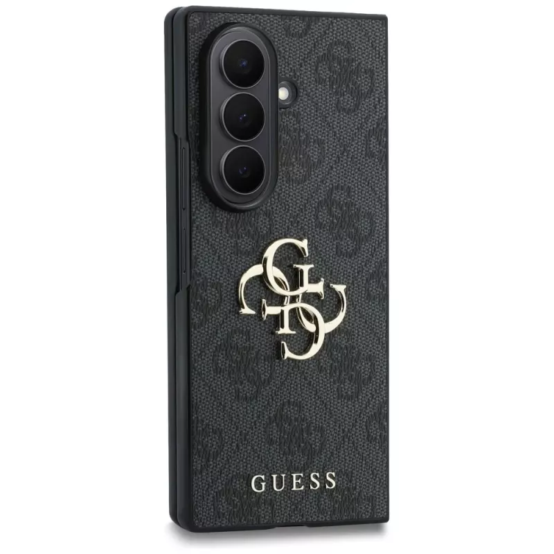 GUESS Big 4G Logo Hülle für Samsung Galaxy Z Fold 8 Ultra - Schwarz