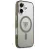 GUESS IML Gradient Triangle Logo MagSafe-Hülle für iPhone 17 - Khaki