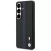 BMW Perforated Stripe Logo MagSafe Hülle für Samsung Galaxy S26 - Blau
