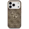 GUESS 4G Big Classic Logo Hülle für iPhone 17 Pro / 18 Pro - Braun & Gold