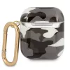 Guess GUA2UCAMG AirPods 1/2 Hülle Schwarz Camo Kollektion