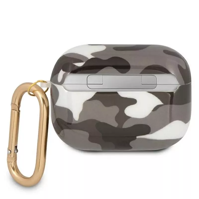 Guess GUAPUCAMG AirPods Pro Hülle Schwarz Camo Kollektion