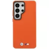 BMW M Metal Logo MagSafe Hülle für Samsung Galaxy S26 Ultra - Orange