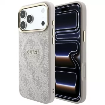 GUESS Embossed 4G Classic MagSafe-Hülle für iPhone 17 Pro Max / 18 Pro Max - Pink