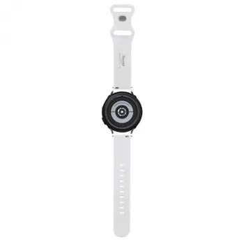 Hello Kitty Universelles Silikon-Armband für Smartwatches HKUWMSDIESK Heads & Stripes Schwarz 20mm