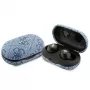 GUESS GUTWSP4EGB True Wireless Bluetooth Ohrhörer mit Lade-Dock, ENC, Blau Metall