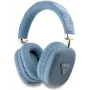 GUESS 4G Triangle Logo Kabellose Over-Ear-Kopfhörer Bluetooth 5.3 Blau
