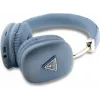 GUESS 4G Triangle Logo Kabellose Over-Ear-Kopfhörer Bluetooth 5.3 Blau