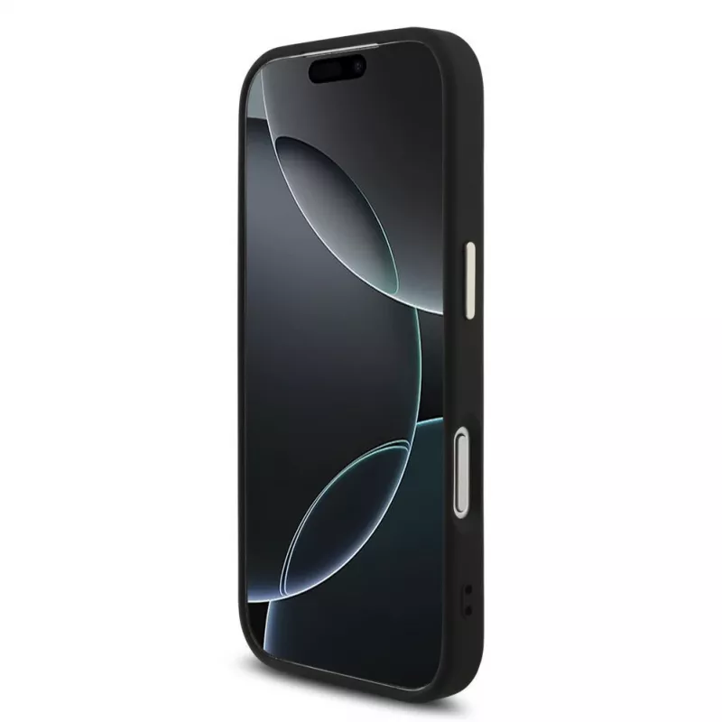 GUESS 4G Big Classic Logo Hülle für iPhone 18 Pro Max / 17 Pro Max - Schwarz & Gold