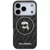 Karl Lagerfeld IML Karl Head Logo MagSafe Hülle für iPhone 17 Pro - Schwarz