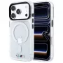 BMW M IML Glänzendes Metall-Logo & Zierleisten MagSafe Case für iPhone 18 Pro / 17 Pro - Transparent